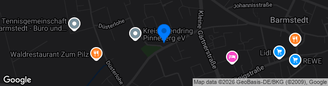 Map showing Sportplatz Düsterlohe 1