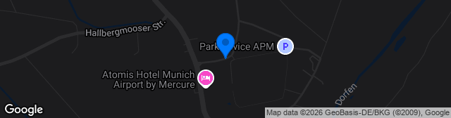 Map showing Sportanlage Schwaig Platz 1