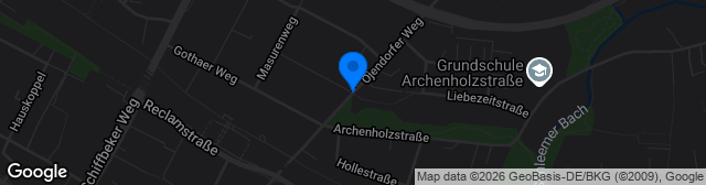 Map showing Kunstrasenplatz Öjendorfer Weg