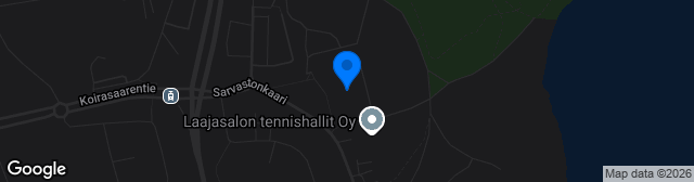 Map showing Saari Areena TN