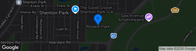 Map showing Rosalie Park East 1