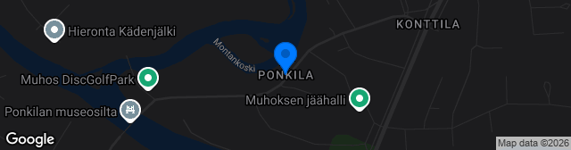 Map showing Ponkila TN