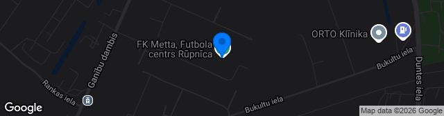 Map showing Energoautomātika Stadions