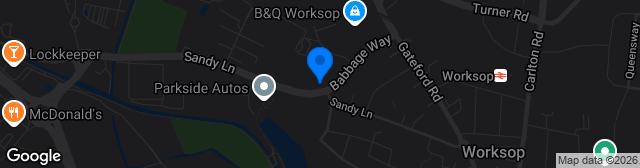 Map showing Windsor Foodservice Stadium
