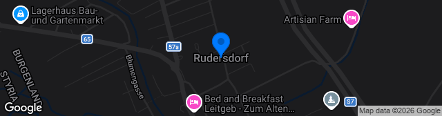 Map showing Sportplatz Rudersdorf