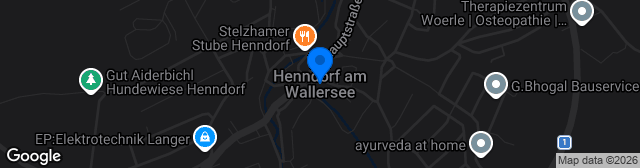 Map showing Sportplatz Henndorf am Wallersee