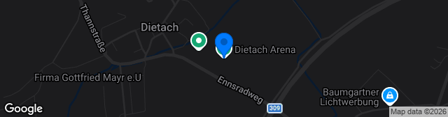 Map showing DietachArena