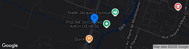 Map showing Terrain  Complexe Sportif Éric Carrière