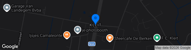 Map showing Hoge Branddreef Kleit Terrain 1