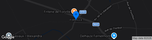 Map showing Terrain Fernelmont