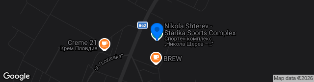 Map showing Nikola Shterev-Starika Complex