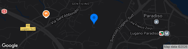 Map showing Centro Sportivo Collina d'Oro