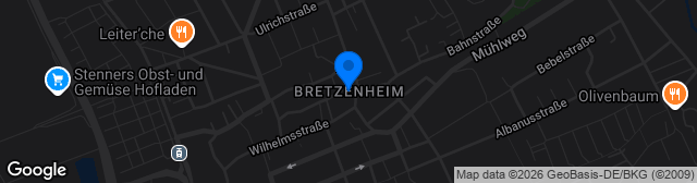Map showing Kunstrasenplatz Bretzenheim