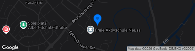 Map showing Kunstrasenplatz Bezirkssportanlage Holzheim