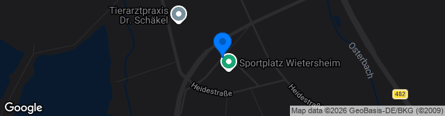 Map showing Sportplatz Maaslingen