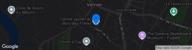 Map showing Centre Sportif Bois-des-Frères Terrain 1 Libellules