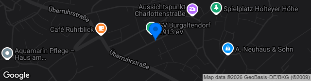 Map showing Bezirkssportanlage am Wasserturm