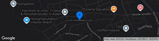 Map showing Kunstrasen Hofherrnweiler Platz 3