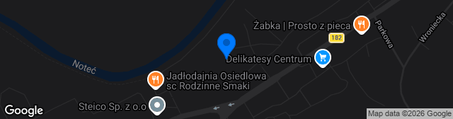 Map showing Stadion Noteć Czarnków