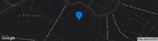 Map showing Stade Jean Léveillé