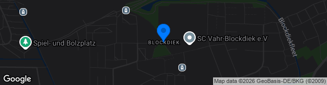 Map showing Bezirkssportanlage Blockdiek