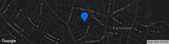 Map showing Mimar Kubilay Köse Stadyumu