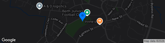 Map showing Bellsdale Park