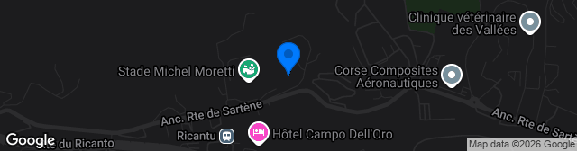 Map showing Stade Dumè Luciani