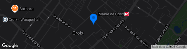 Map showing Stade Henri Seigneur