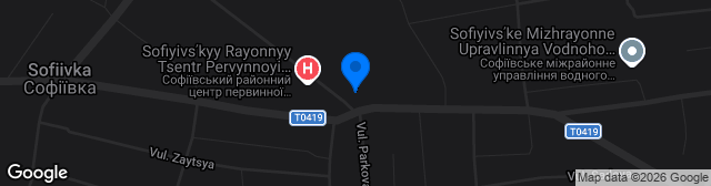 Map showing Stadion Kolos