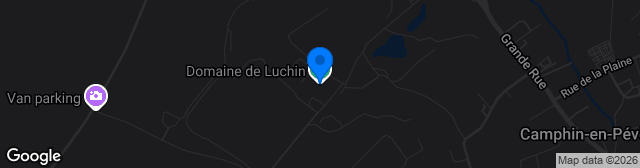 Map showing Complexe Sportif de Luchin