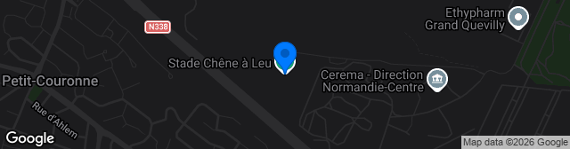 Map showing Stade Chêne À Leu 1