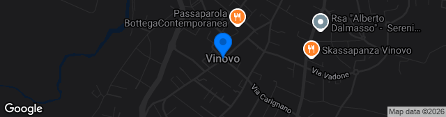 Map showing Campo Dino Marola