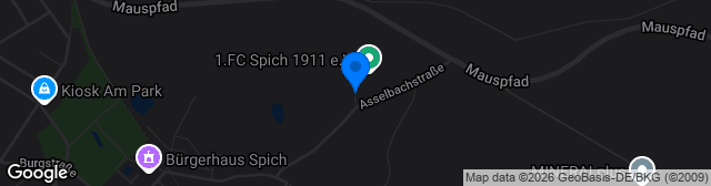 Map showing Waldstadion Troisdorf-Spich