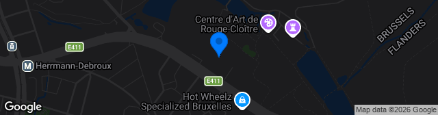 Map showing Stade Communal