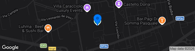 Map showing Stadio Pasquale Novi