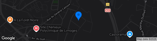 Map showing Stade Saint-Lazare