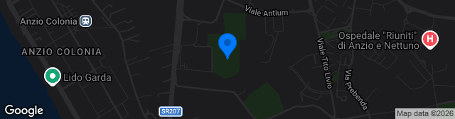 Map showing Stadio Massimo Bruschini
