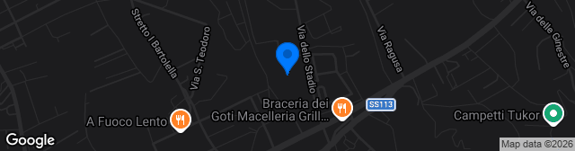 Map showing Stadio Carlo Stagno d'Alcontres