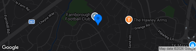Map showing Saunders Transport Community Stadium