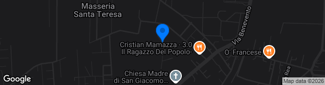 Map showing Stadio Comunale Domenico Iorio