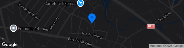 Map showing Stade Michel Farré