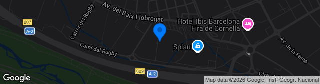 Map showing Stage Front Stadium