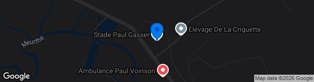 Map showing Stade Paul Gasser