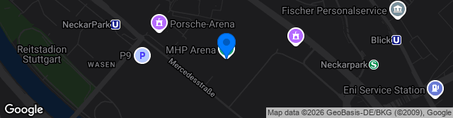 Map showing MHPArena