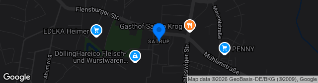 Map showing A-Platz Satrup
