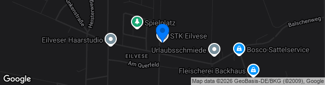 Map showing Rasenplatz A-Platz STK Eilvese