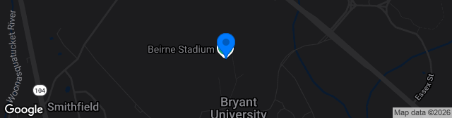 Map showing Beirne Stadium