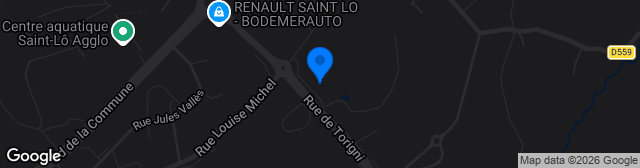 Map showing Stade Louis Villemer