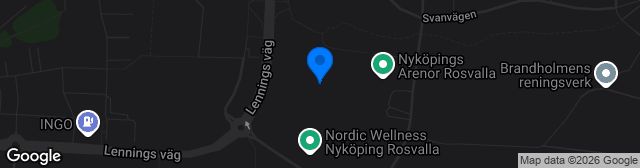 Map showing Rosvalla IP Konstgräs A